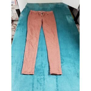 American Eagle Jeans Size 2 Womens Brown Denim Pants Ladies Mid Rise Jegging